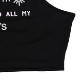 "Sun Moon And Stars" Halter Top