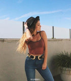 Two Sided Buckled Belt