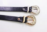 Two Sided Buckled Belt