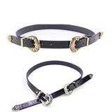 Two Sided Buckled Belt