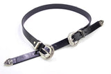 Two Sided Buckled Belt