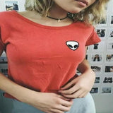 Alien Embroidered Tee