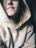 Oversized Pastel Cotton Hoodie