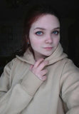 Oversized Pastel Cotton Hoodie