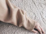 Oversized Pastel Cotton Hoodie