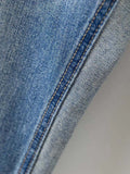 Two Toned Straight Jeans