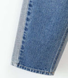 Two Toned Straight Jeans