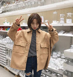 Oversized Button Up Jacket