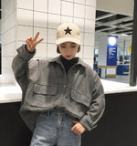 Oversized Button Up Jacket