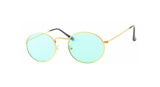 Oval Reflective Shades