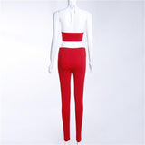Retro Tracksuit Top & Leggings Set (2 Pc Set)