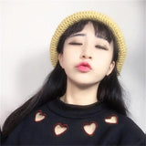 Cut Out Hearts Mock Turtleneck Sweater