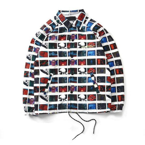 Polaroid Button Up Chelsea Jacket
