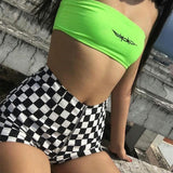 Checkered Shorts