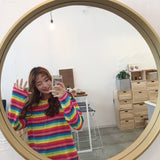 Rainbow Gradient Long Sleeve Shirt