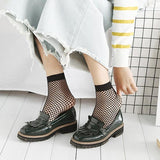 Black Fishnet Ankle Socks