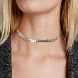 Olive Branch Choker Necklace