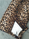 Leopard Wide Legged Trousers