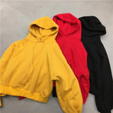 Oversized Batwing Sleeve Basic Hoodie