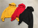 Oversized Batwing Sleeve Basic Hoodie