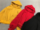 Oversized Batwing Sleeve Basic Hoodie