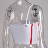 "Reckless" Strapped Top
