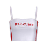 "Reckless" Strapped Top