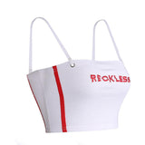 "Reckless" Strapped Top