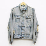 Premium Distressed Denim Jacket