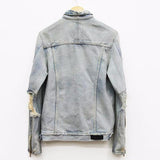 Premium Distressed Denim Jacket