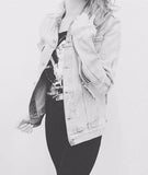Premium Distressed Denim Jacket