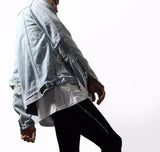 Premium Distressed Denim Jacket