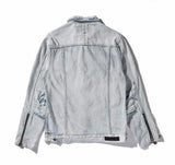 Premium Distressed Denim Jacket