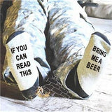 "If You Can Read This, Bring Me A Glass Of Wine" Socks