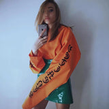 "Summer 16" Oversized Long Sleeve Shirt