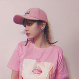 Pink Manga Short Sleeve Tee