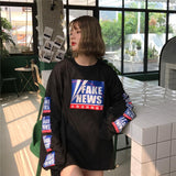 "FAKE NEWS" Long Sleeve Shirt