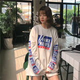 "FAKE NEWS" Long Sleeve Shirt