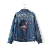 "Happy Times" Denim Jacket