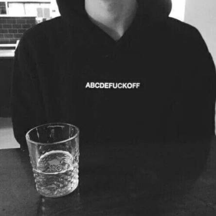 "Abcdefuckoff" Hoodie