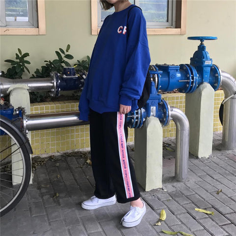 Russian Youth Striped Joggers