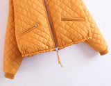 Puffy Bomber Down Jacket