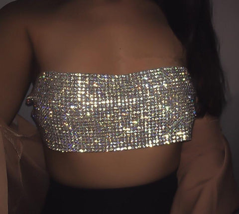 Crystal Tube Top