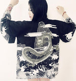 Japanese Vintage Kimono Sun Shirt