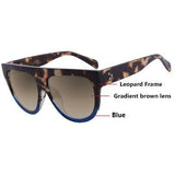 Gradient Flattop Sunglasses
