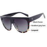 Gradient Flattop Sunglasses