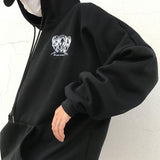 "Are You Serious" Embroidered Hoodie