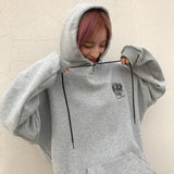 "Are You Serious" Embroidered Hoodie