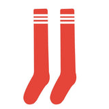 Striped Varsity Thigh Socks