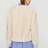 Sherpa Faux Fur Jacket
